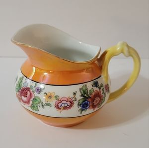 Vintage PM Bavaria Floral Creamer